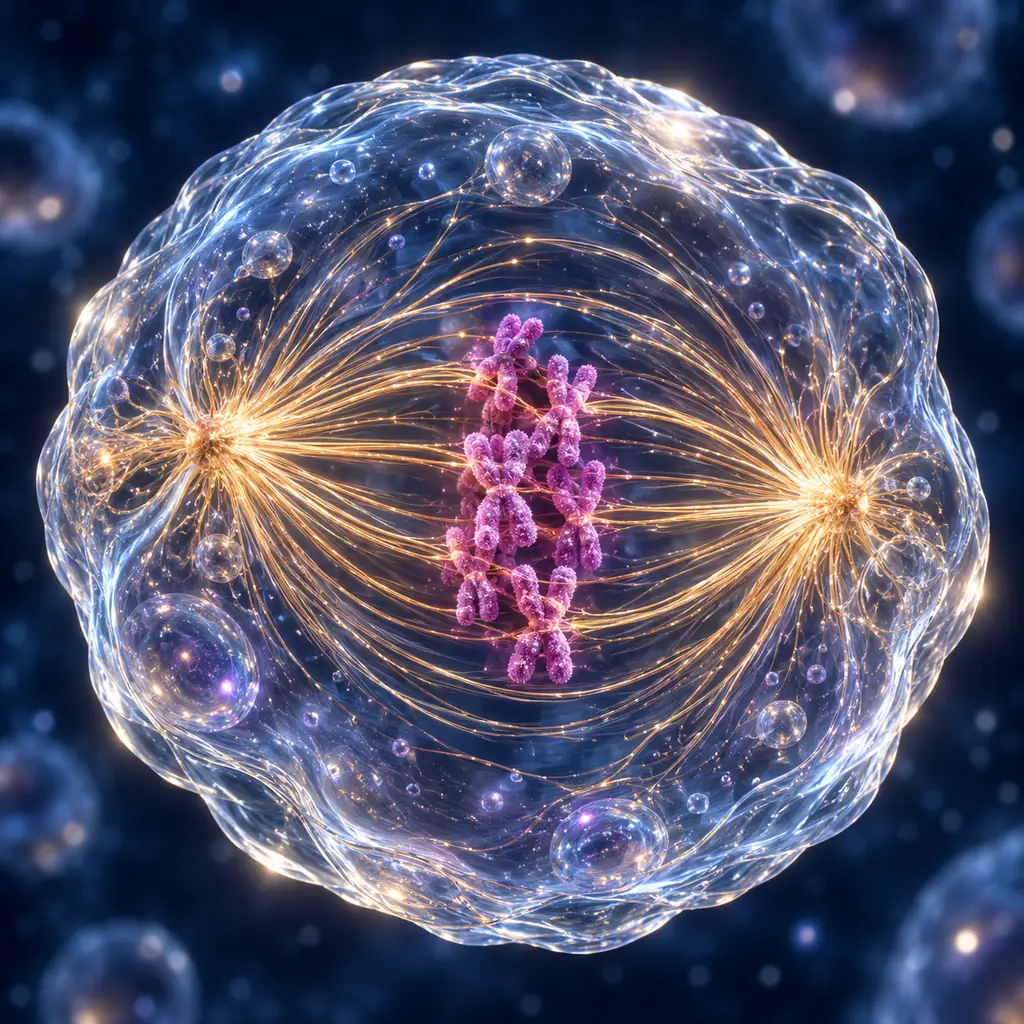 细胞分裂指挥台的专属科学概念场景